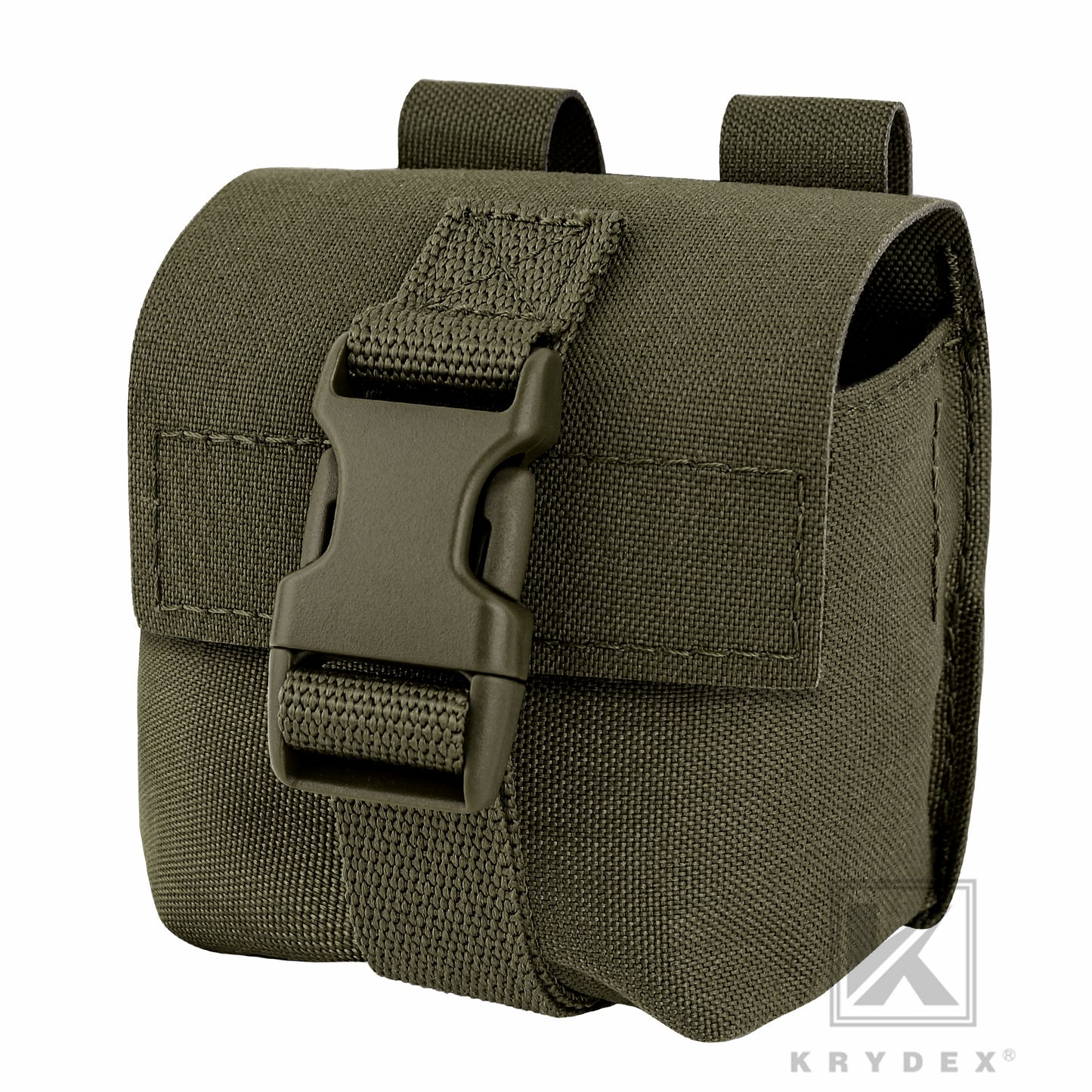 KRYDEX Tactical Frag Grenade Pouch MOLLE PALS & Belt System Small Handy EDC Glove Pouch