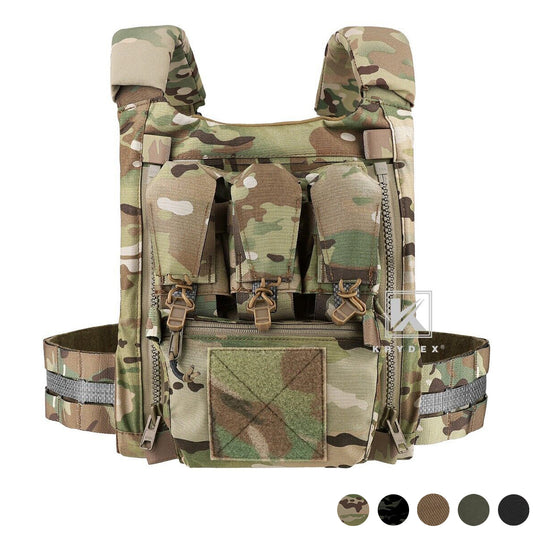 KRYDEX FCPC V5 Carrier Tegris Assault Cummerbund KTAR Front Flap Zip On Back Panel Banger