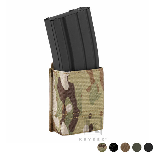 Krydex Tactical 5.56 Magazine Pouch M4 Mag Holder Duty Belt & Molle Compatible