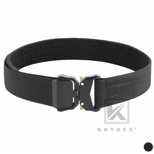KRYDEX Quick Release 1.5" Heavy Duty Tactical Belt 2-Ply Nylon Metal Flip Top Buckle