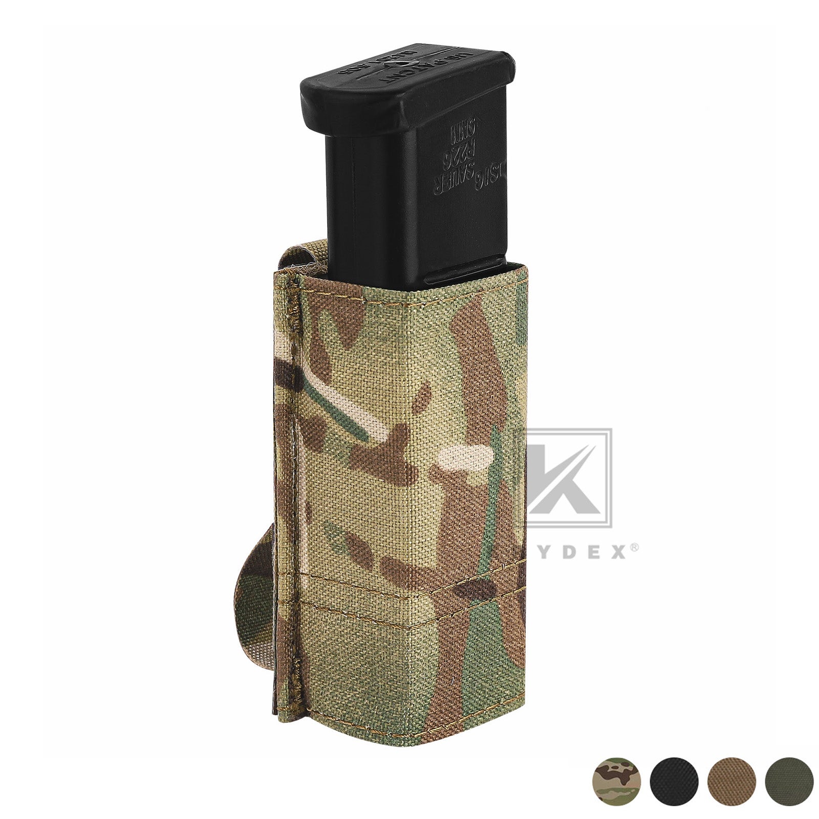 Molle Pouch KRYDEX 9mm Pstol Magazne Pouch Tactcal MOLLE Duty Belt