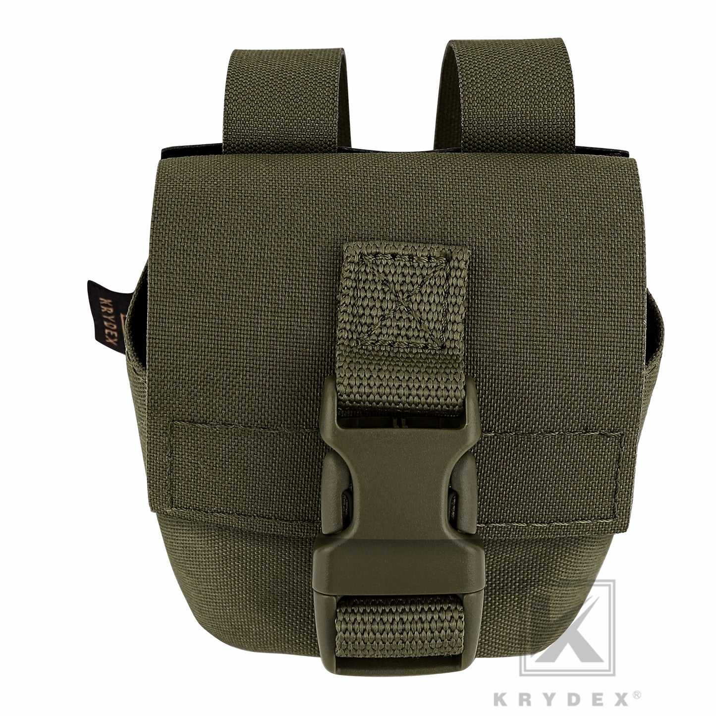 KRYDEX Tactical Frag Grenade Pouch MOLLE PALS & Belt System Small Handy EDC Glove Pouch