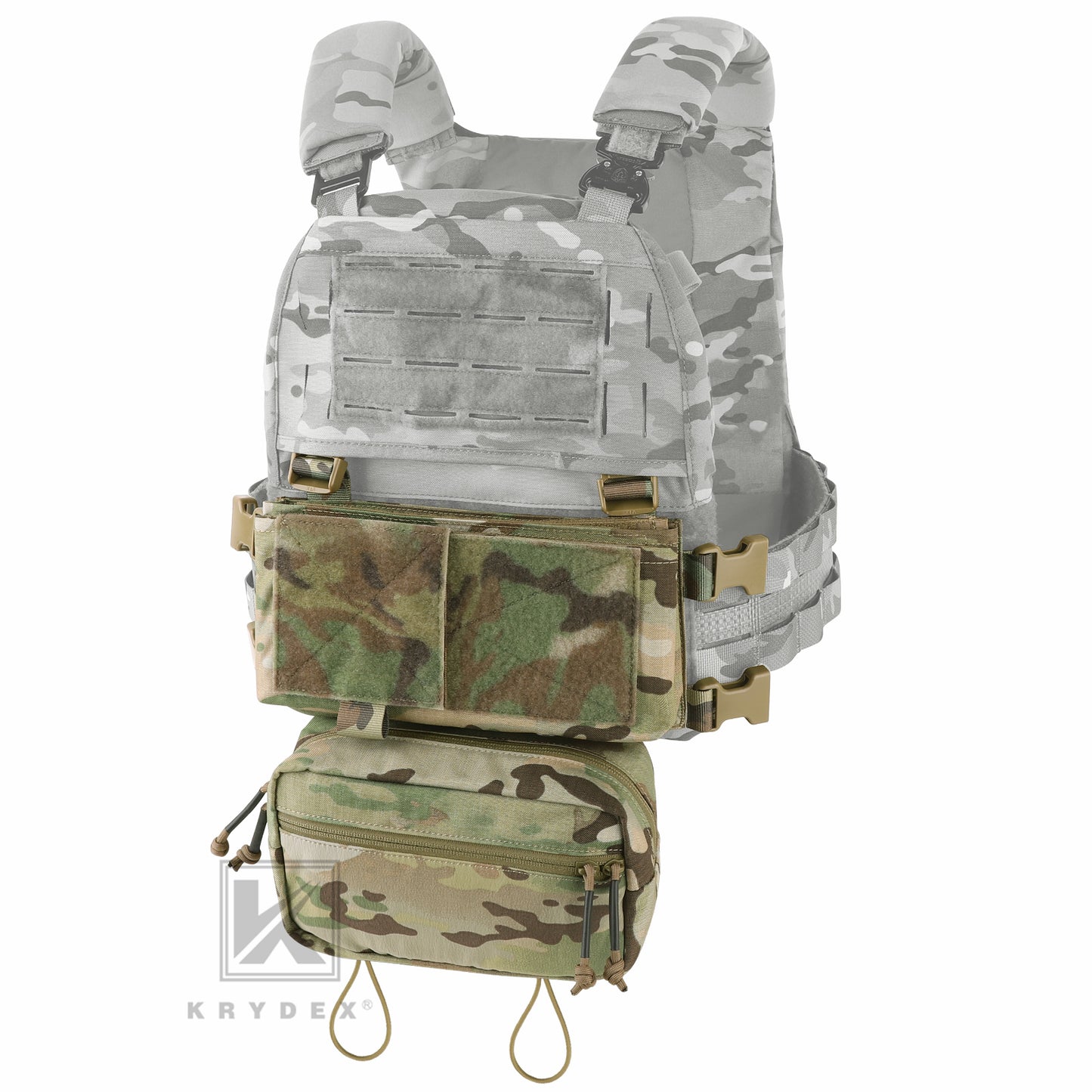 KRYDEX MK3 MK4 Micro Fight Chassis Modular Chest Rig Lightweight Tactical Vest With Magazine Pouches