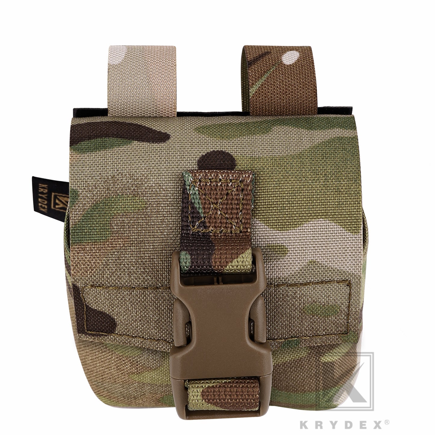 KRYDEX Tactical Frag Grenade Pouch MOLLE PALS & Belt System Small Handy EDC Glove Pouch