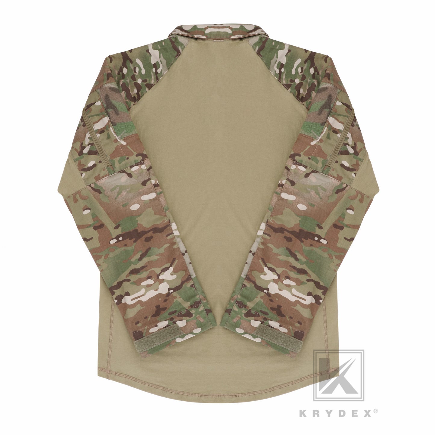 Krydex Tactical Men’s Combat Shirts with Elbow Pads Uniform