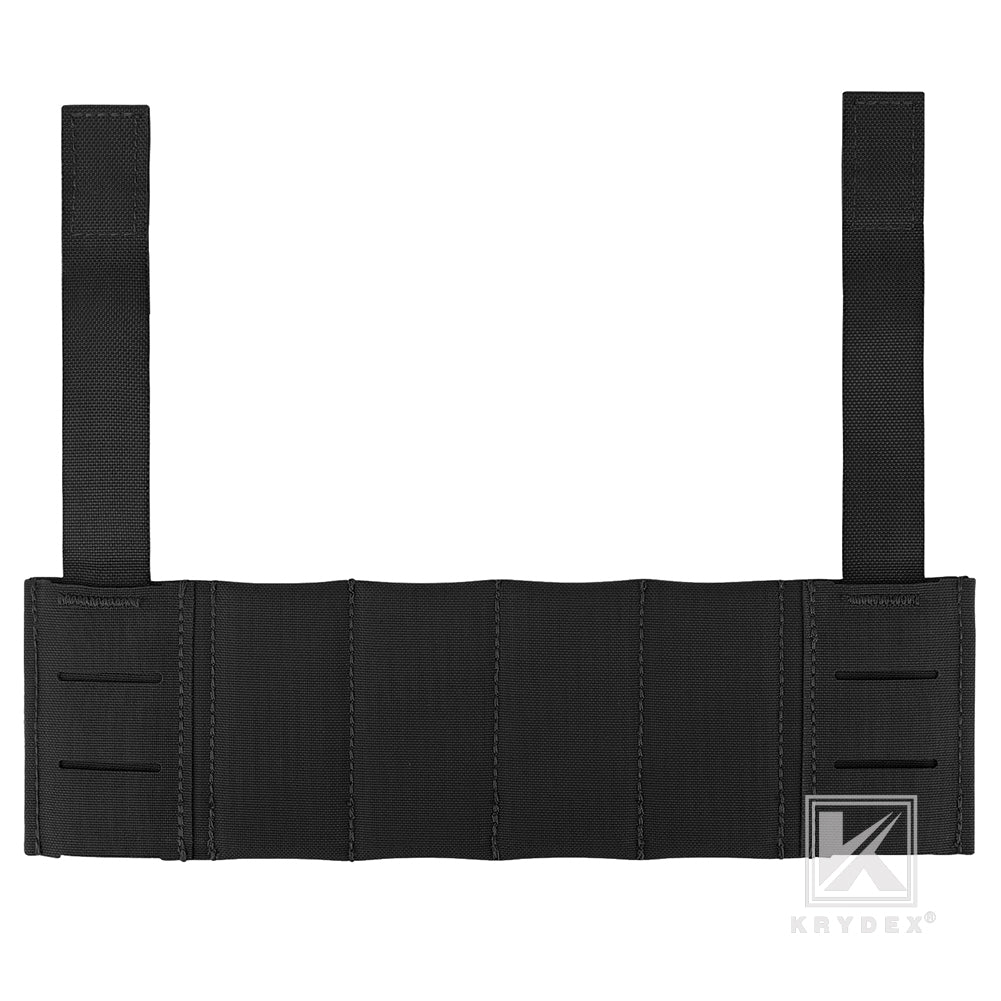 Krydex Tactical Chest Rig MOLLE Panel Front Chest Holder Bridge Phone Mount for D3CR MK3 MK4 UW SOP Rigs