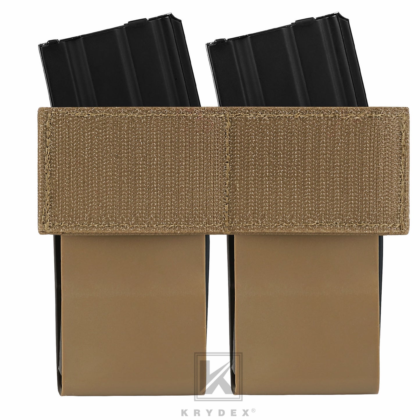 Krydex Tactical 556 Double Mag Insert Magazine Pouch D3CR Chest Rig MK3 Tactical Vest Placard Kangaroo
