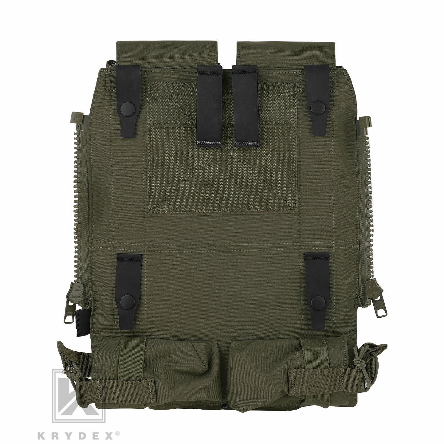 KRYDEX Tactical Modular Zip On Backpack for CPC NCPC JPC 2.0 AVS Vest Zipper Molle Back Panel