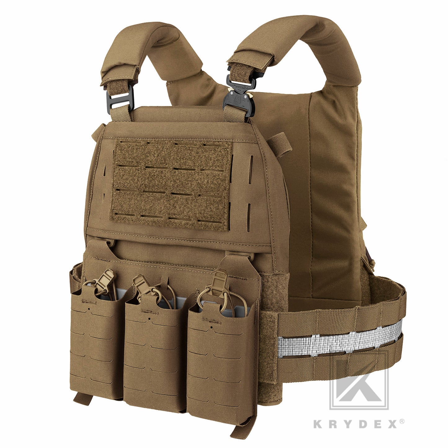 KRYDEX FCPC V5 Plate Carrier with Tegris Assault Cummerbund and KTAR Front Flap