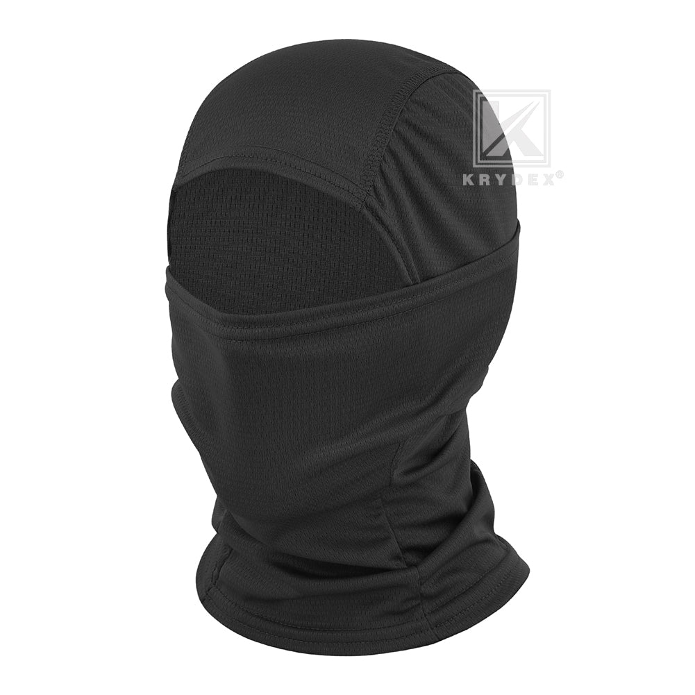 Krydex Tactical Face Mask Balaclava Camouflage Full Head Wrap Quick Dry Neck Gaiter UV Protection Hood for Motorcycle Cycling Hiking Hunting