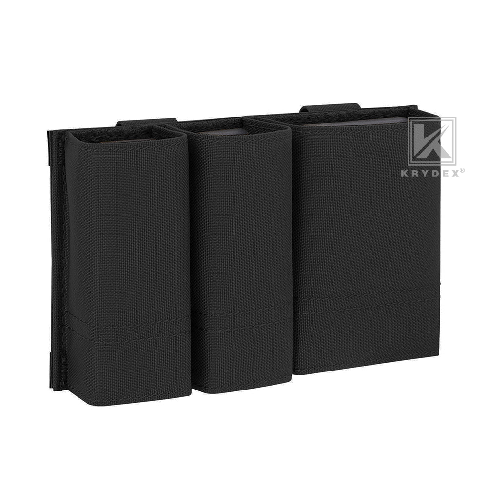 Krydex Tactical Double 9mm & 5.56 Magazine Pouch Mag Holder Duty Belt & Molle Compatible