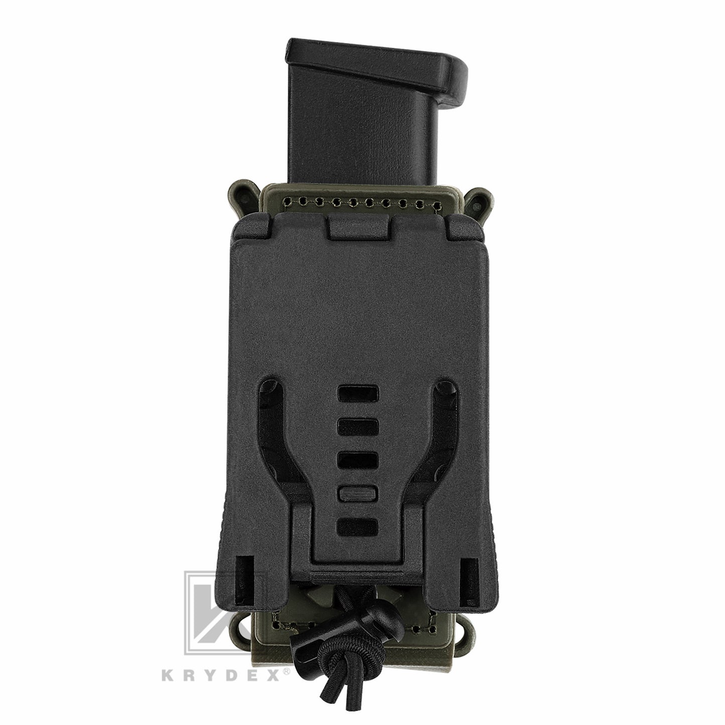 KRYDEX Soft Shell 9mm Pistol Magazine Pouch Mag Carrier with Clip Tall