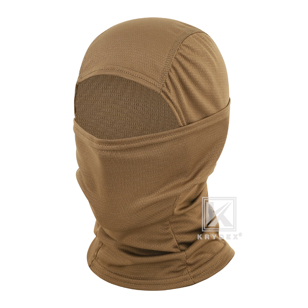 Krydex Tactical Face Mask Balaclava Camouflage Full Head Wrap Quick Dry Neck Gaiter UV Protection Hood for Motorcycle Cycling Hiking Hunting