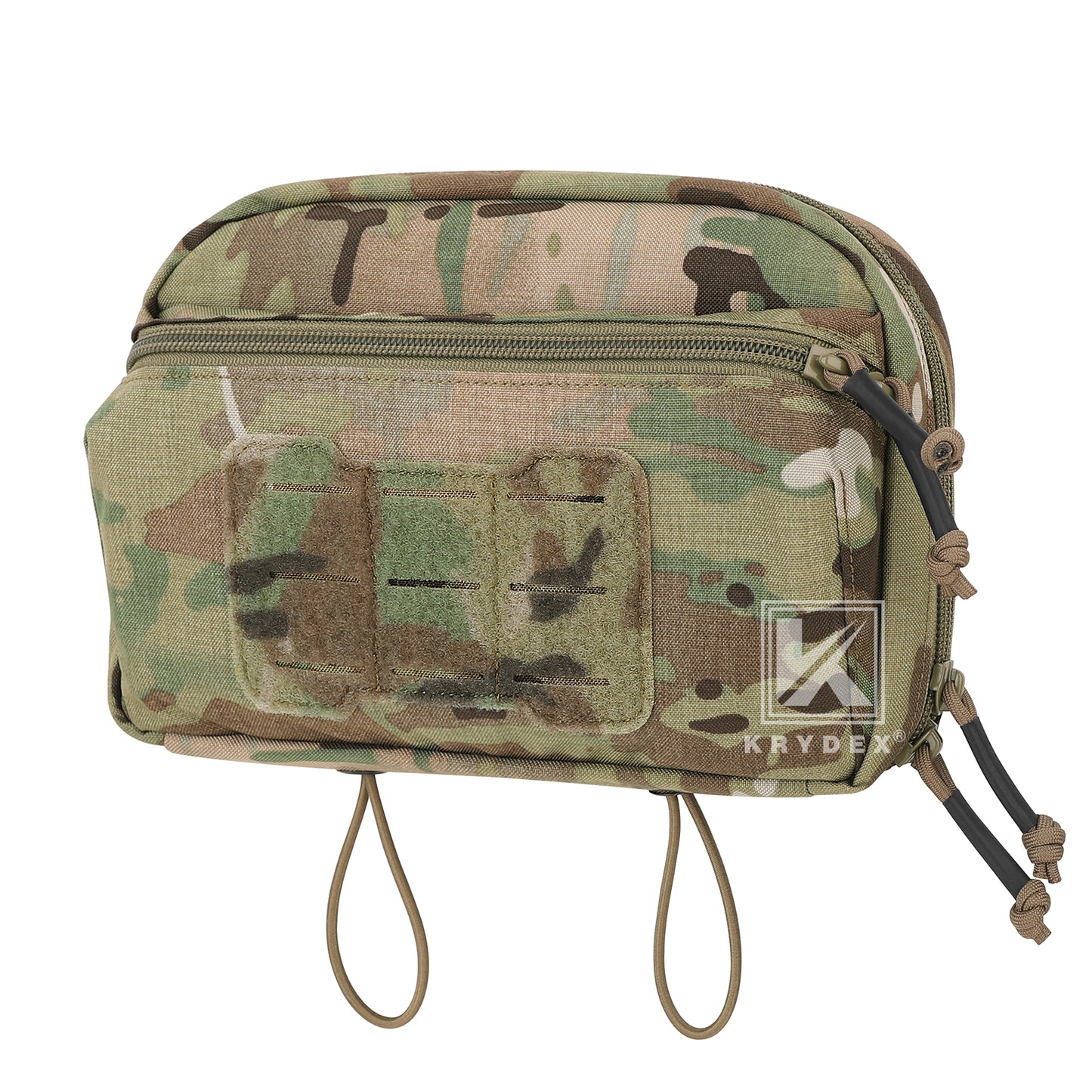 Krydex Tactical GP Pouch Modular MOLLE Utility Pouch Front Pocket for Vest and Chest Rig