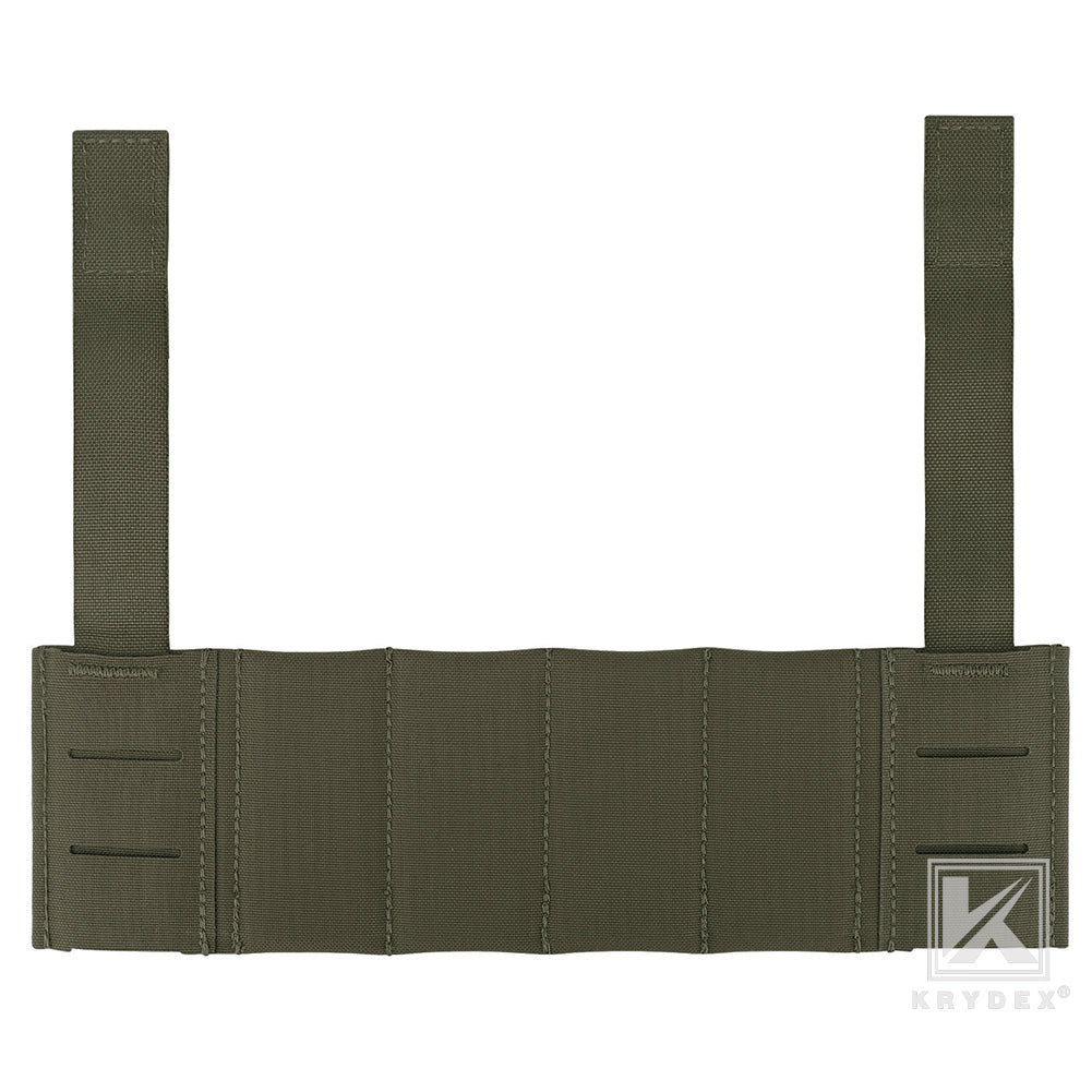 Krydex Tactical Chest Rig MOLLE Panel Front Chest Holder Bridge Phone Mount for D3CR MK3 MK4 UW SOP Rigs