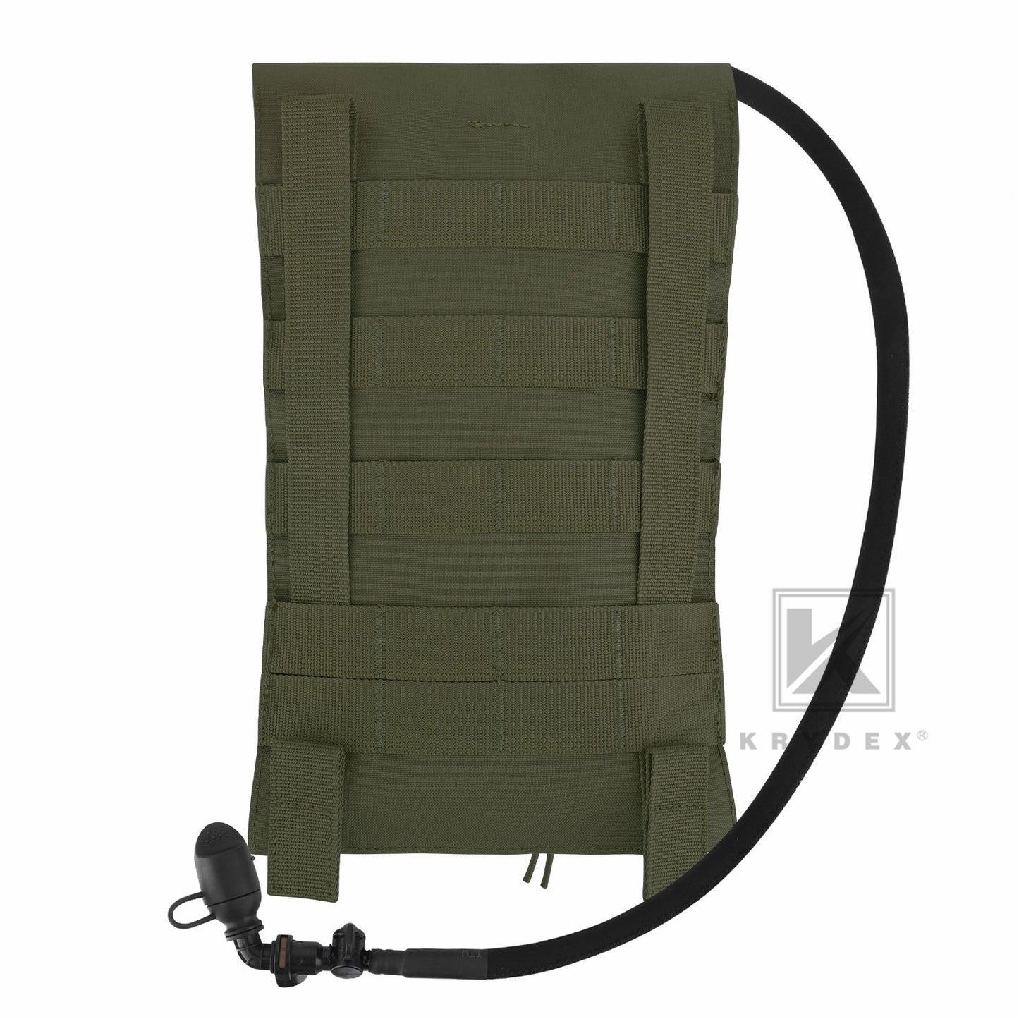 Krydex Tactical 50 oz Hydration Carrier MOLLE Pack Modular Water Bladder Pouch