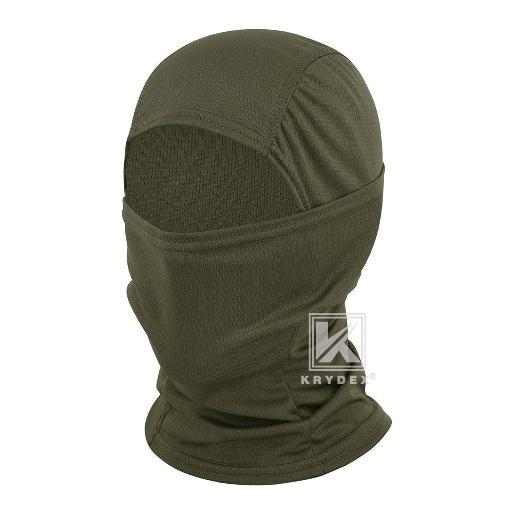 Krydex Tactical Face Mask Balaclava Camouflage Full Head Wrap Quick Dry Neck Gaiter UV Protection Hood for Motorcycle Cycling Hiking Hunting
