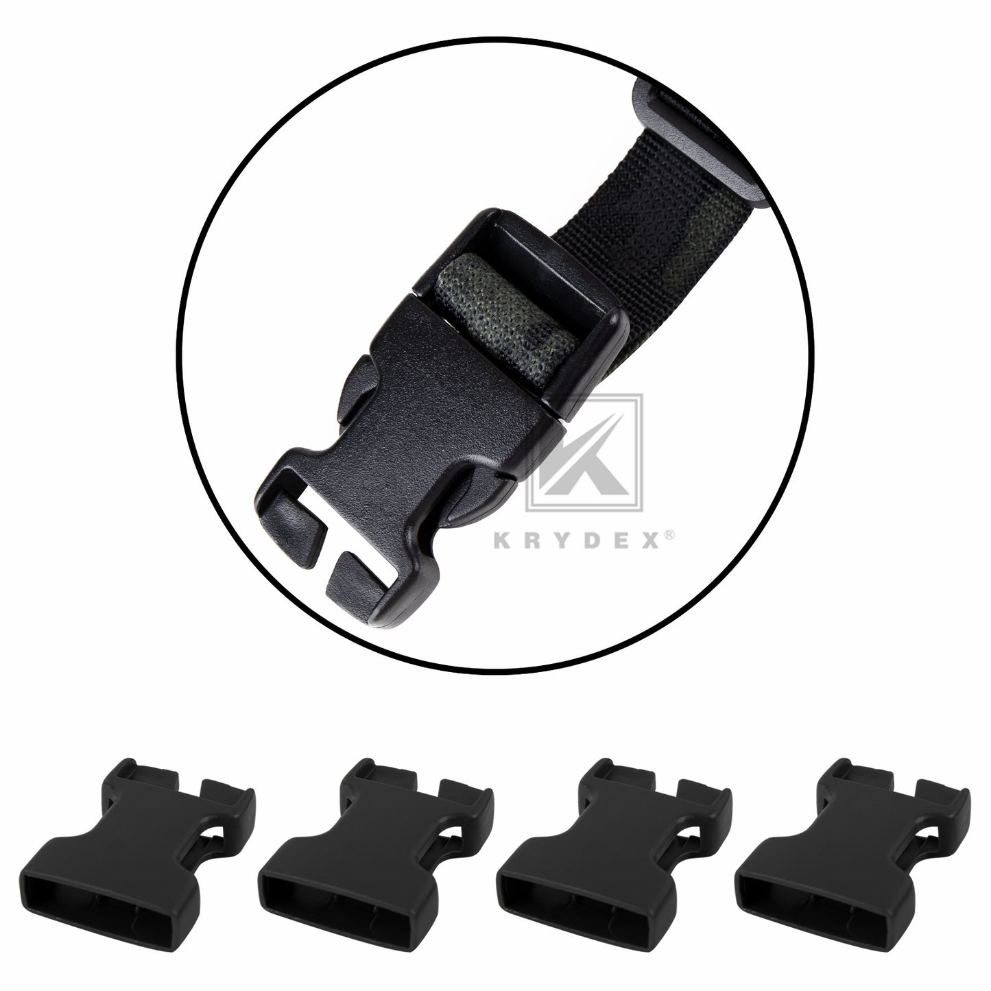 KRYDEX MK3 Shoulder Fat Strap + Back Strap
