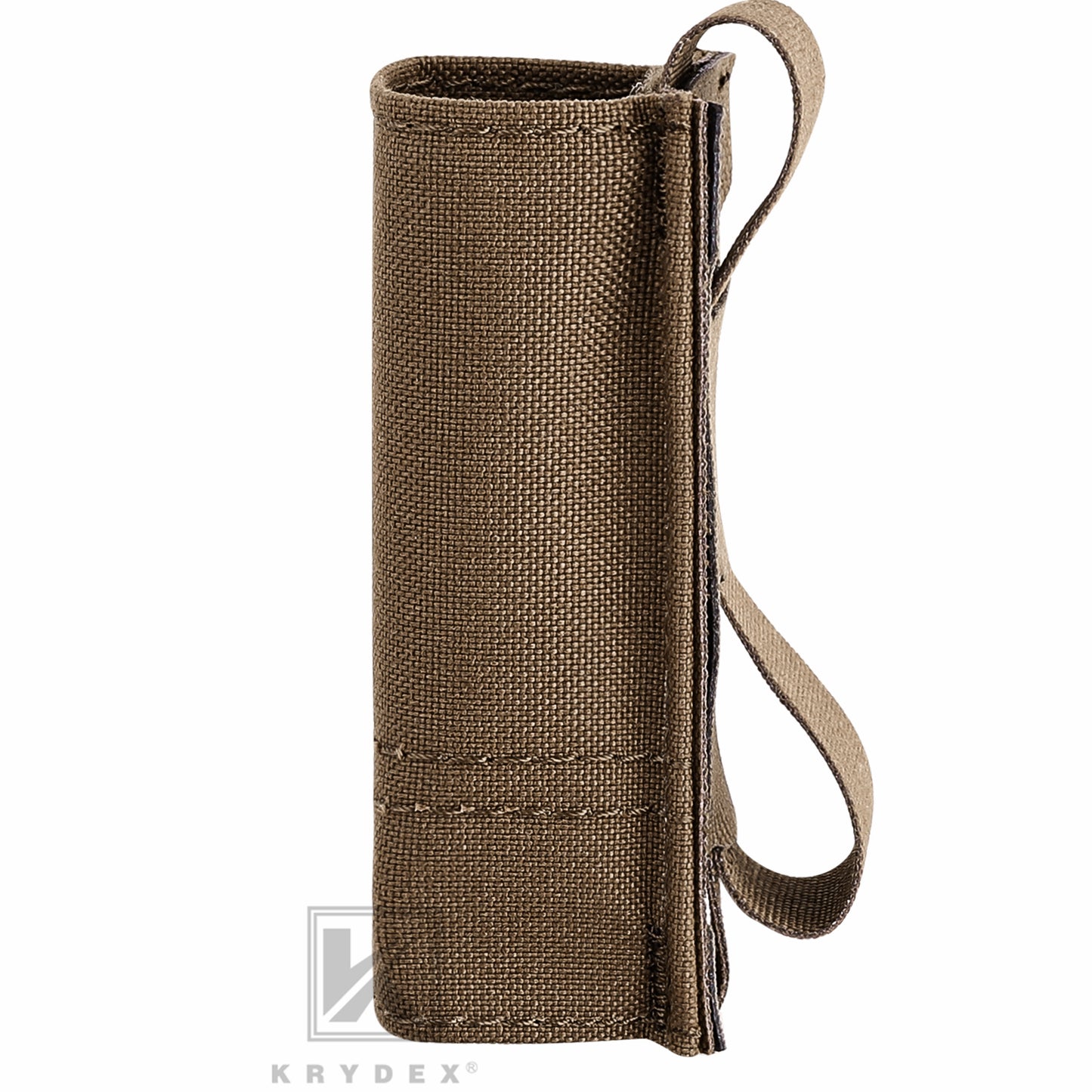 KRYDEX Tactical 9mm Single Pistol Magazine Pouch Mag Holder Duty Belt MOLLE Compatible