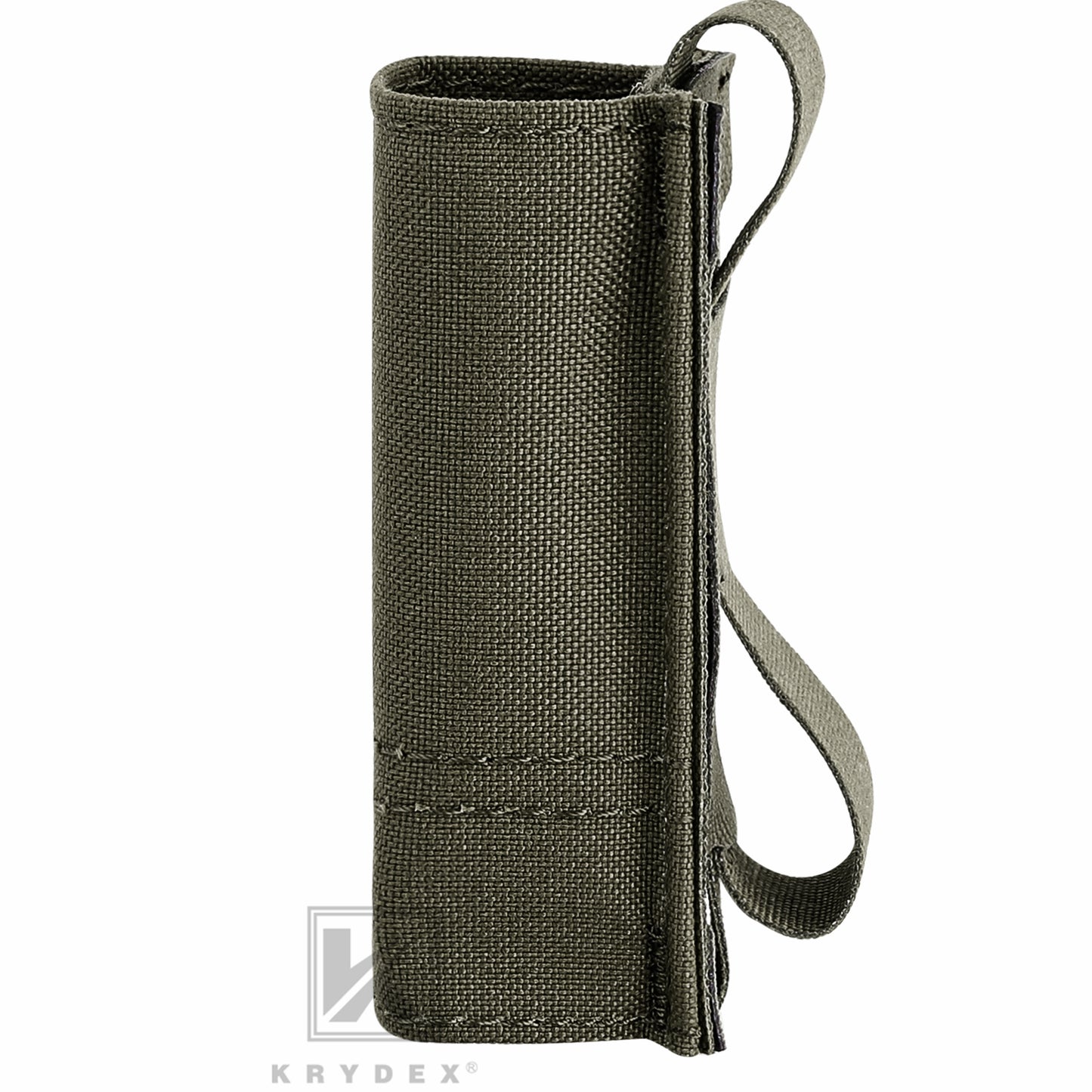 KRYDEX Tactical 9mm Single Pistol Magazine Pouch Mag Holder Duty Belt MOLLE Compatible