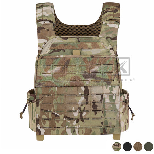 Krydex Laser MOLLE Plate Carrier Tactical Vest Trainer Weight Vest