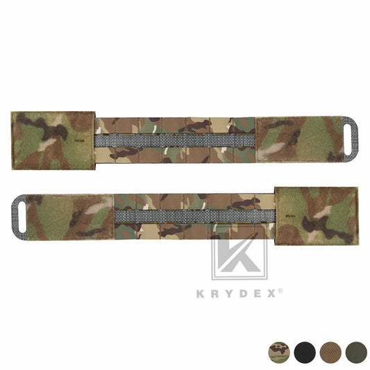 KRYDEX Tactical 3” Assault Cummerbund Tegris Rigid MOLLE Cummerbund for Tactical Vest Slickster FCPC LBT