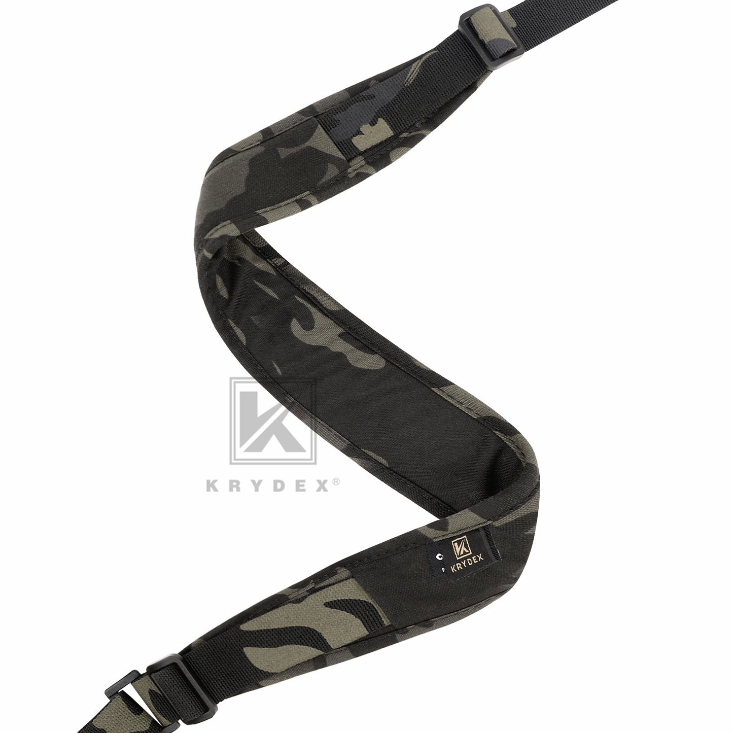 KRYDEX Modular Slingster Sling Tactical Wide Padded Pull Tab 2 Point Quick Adjustable Rifle Gun Sling