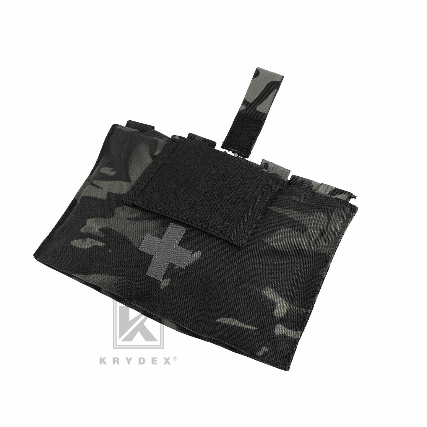 KRYDEX LBT-9022B-T Blow Out MOLLE Medical Pouch Emergency Survival Kit Bag IFAK First Aid Storage Pouch