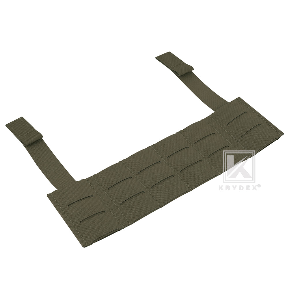 Krydex Tactical Chest Rig MOLLE Panel Front Chest Holder Bridge Phone Mount for D3CR MK3 MK4 UW SOP Rigs
