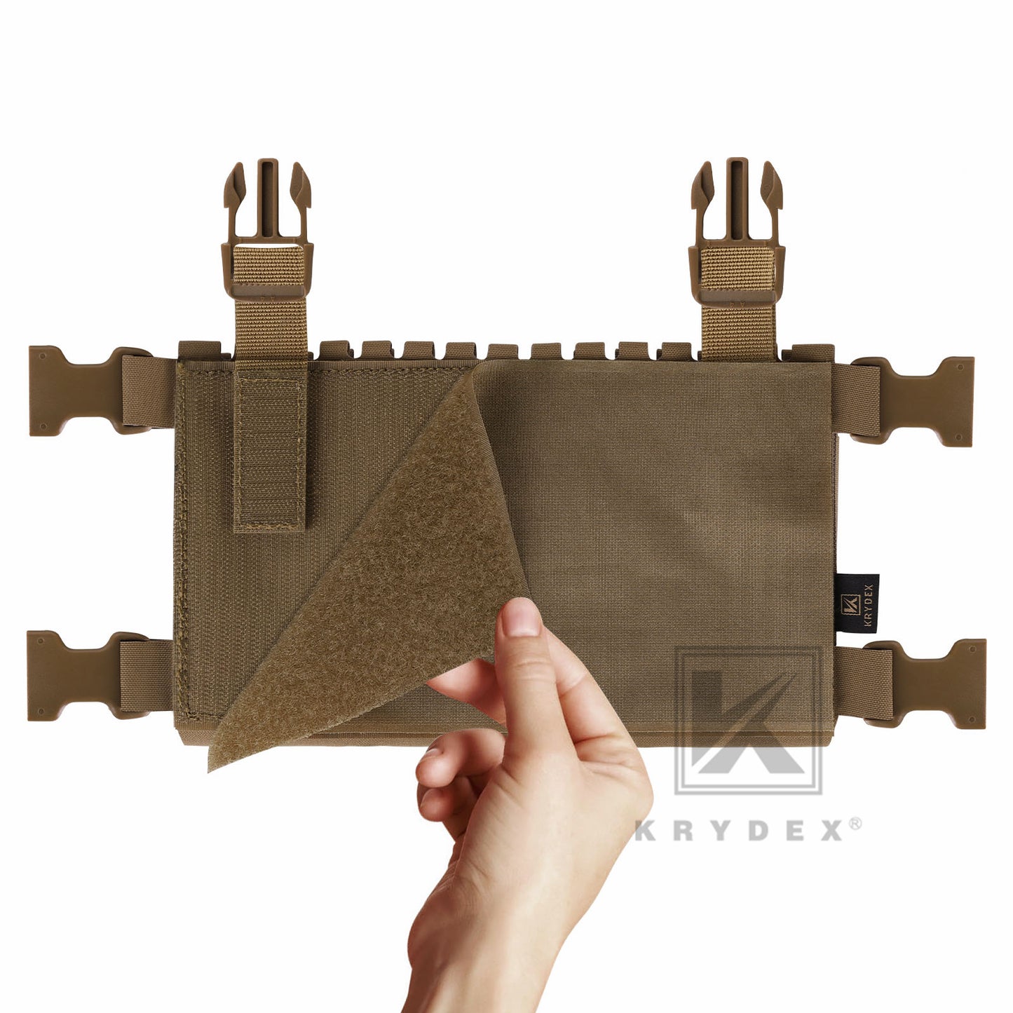 Krydex Tactical MK5 Micro Fight Chassis Laser Cut Chest Rig Lightweight Tactical Vest 5.56 MP7 Magazine Placard
