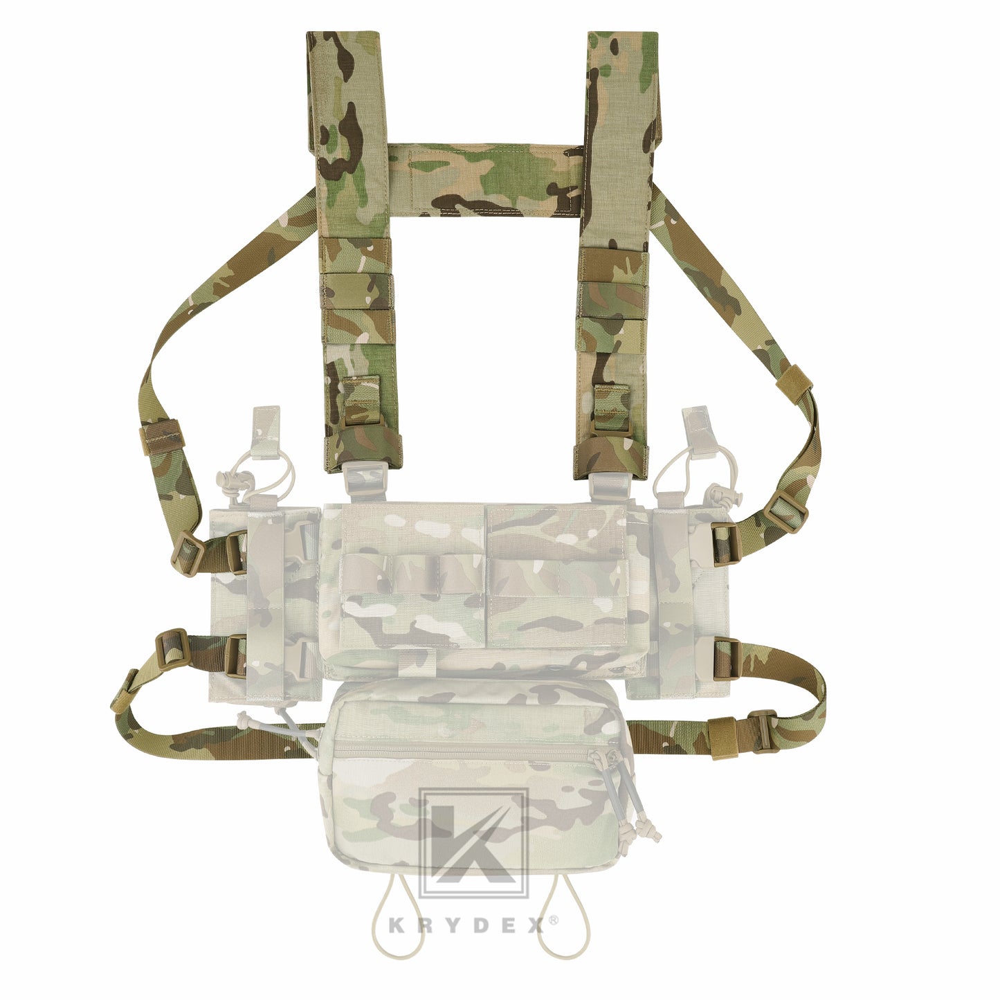 KRYDEX MK3 MK4 Micro Fight Chassis Modular Chest Rig Lightweight Tactical Vest With Magazine Pouches
