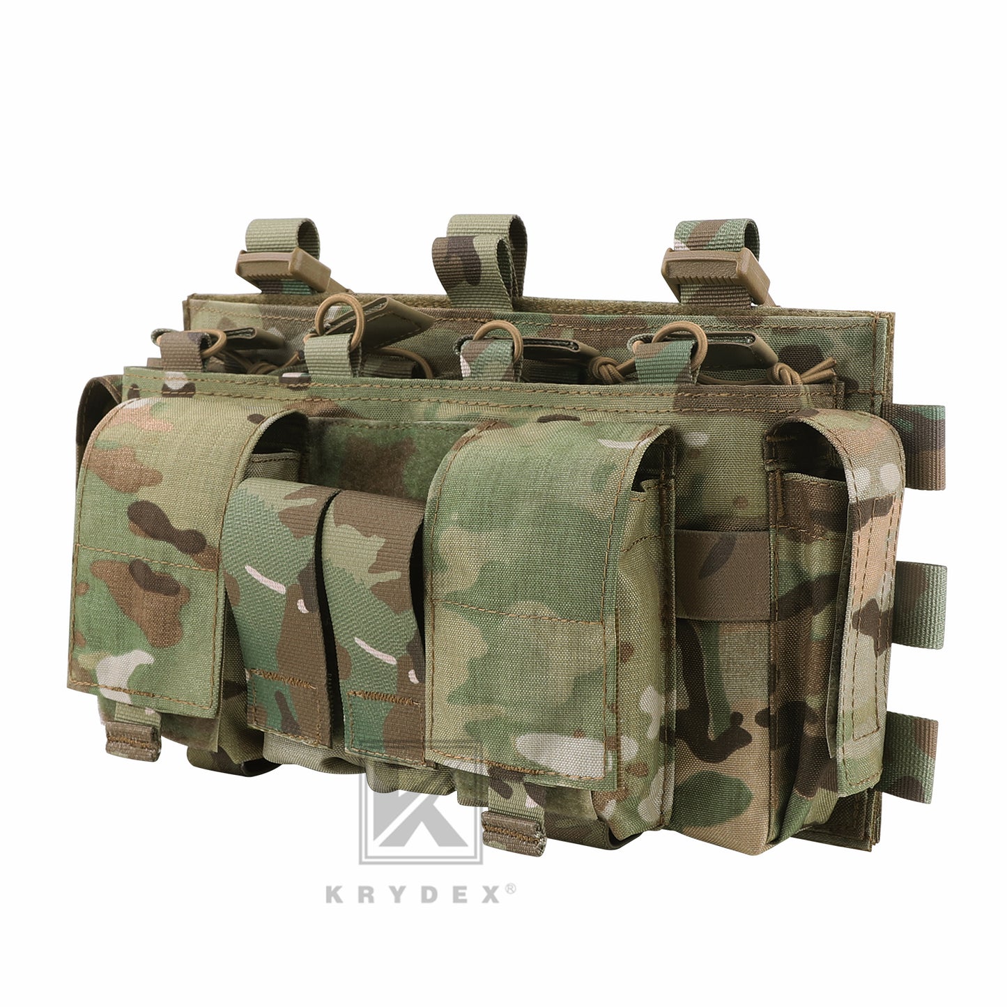 KRYDEX Tactical MF IV Placard 556 & 9mm Magazine Pouch for SCARAB Plate Carrier Vest
