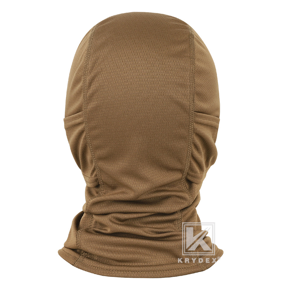 Krydex Tactical Face Mask Balaclava Camouflage Full Head Wrap Quick Dry Neck Gaiter UV Protection Hood for Motorcycle Cycling Hiking Hunting