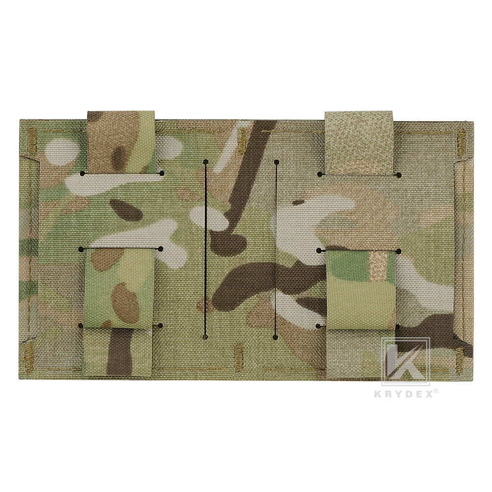 Krydex Tactical Double 9mm & 5.56 Magazine Pouch Mag Holder Duty Belt & Molle Compatible