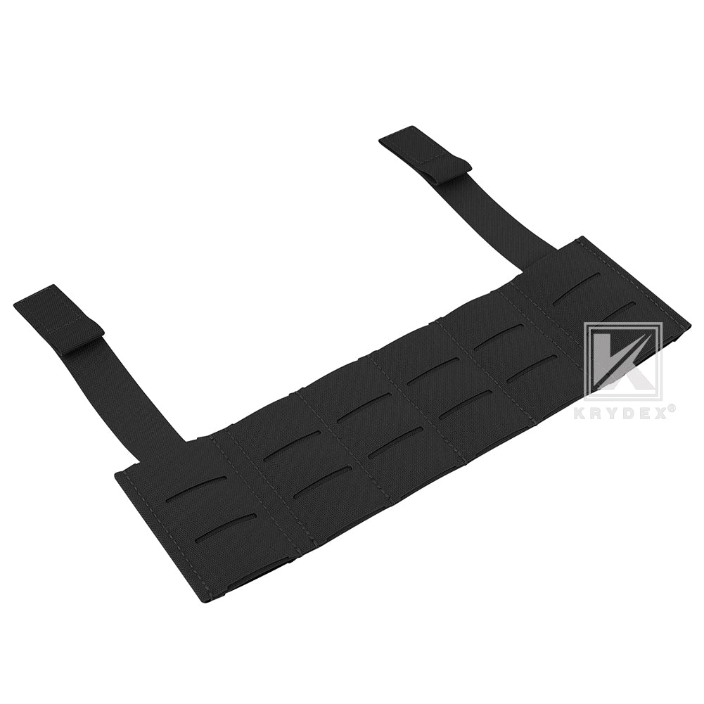 Krydex Tactical Chest Rig MOLLE Panel Front Chest Holder Bridge Phone Mount for D3CR MK3 MK4 UW SOP Rigs