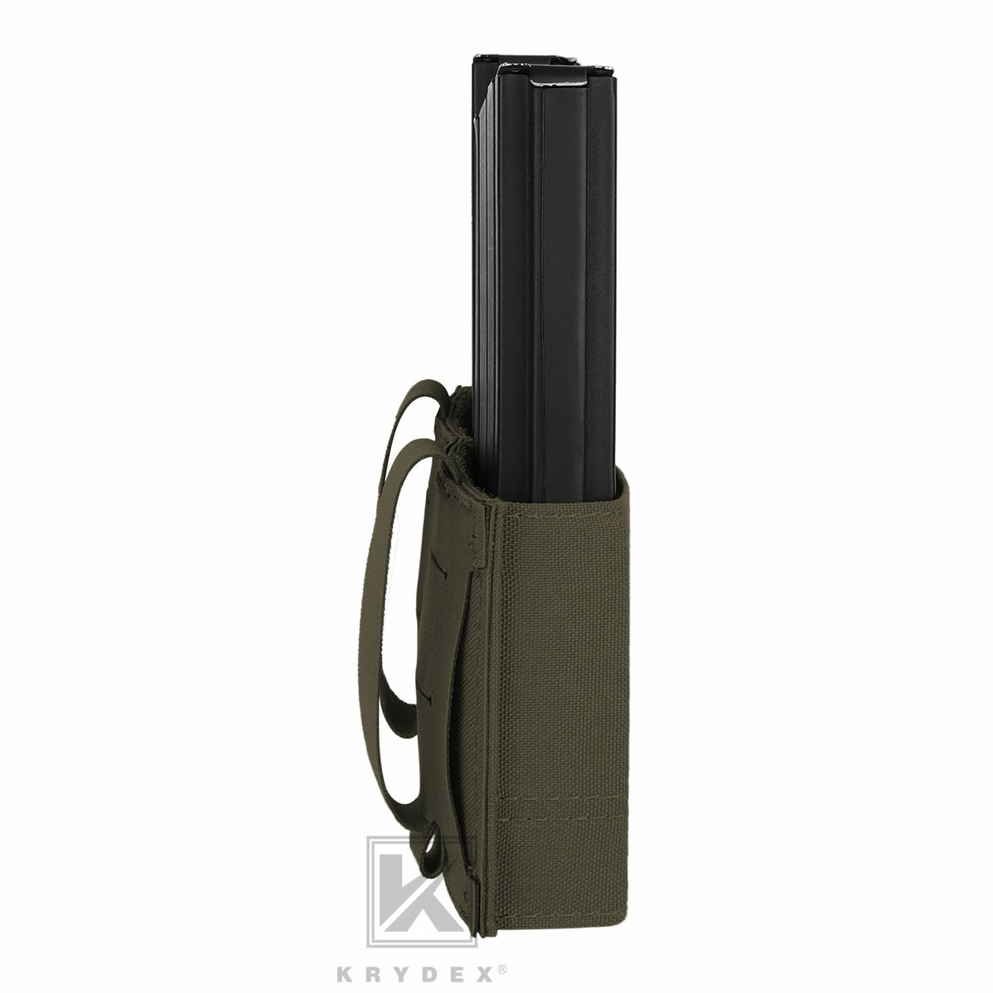 Krydex Tactical 5.56 Double Magazine Pouch M4 Mag Holder Duty Belt & Molle Compatible