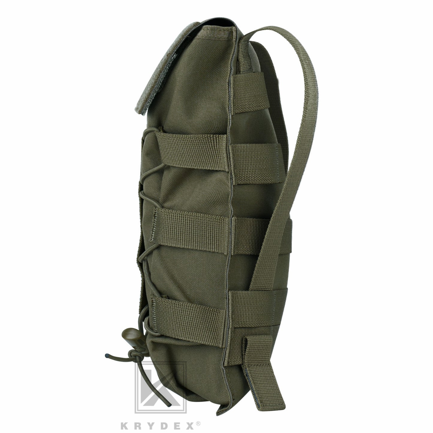 Krydex Tactical 50 oz Hydration Carrier MOLLE Pack Modular Water Bladder Pouch
