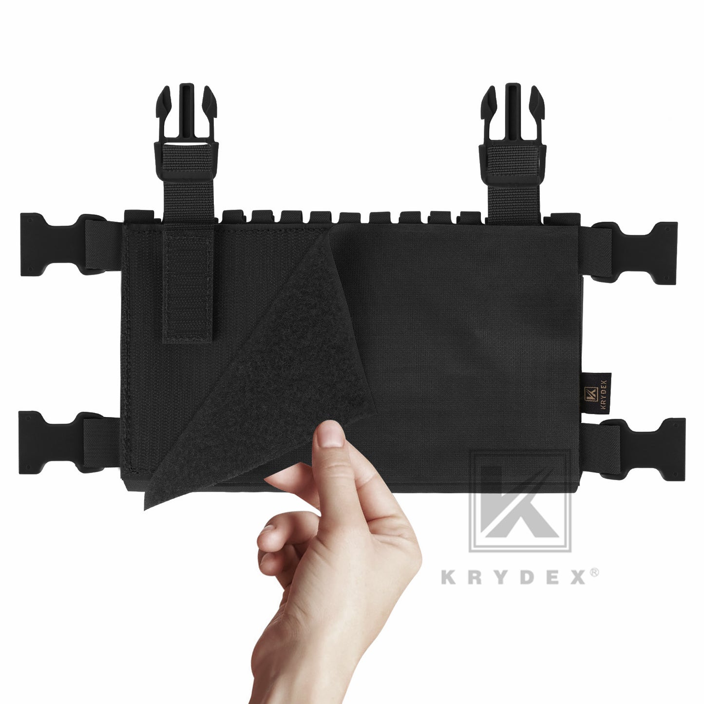 Krydex Tactical MK5 Micro Fight Chassis Laser Cut Chest Rig Lightweight Tactical Vest 5.56 MP7 Magazine Placard