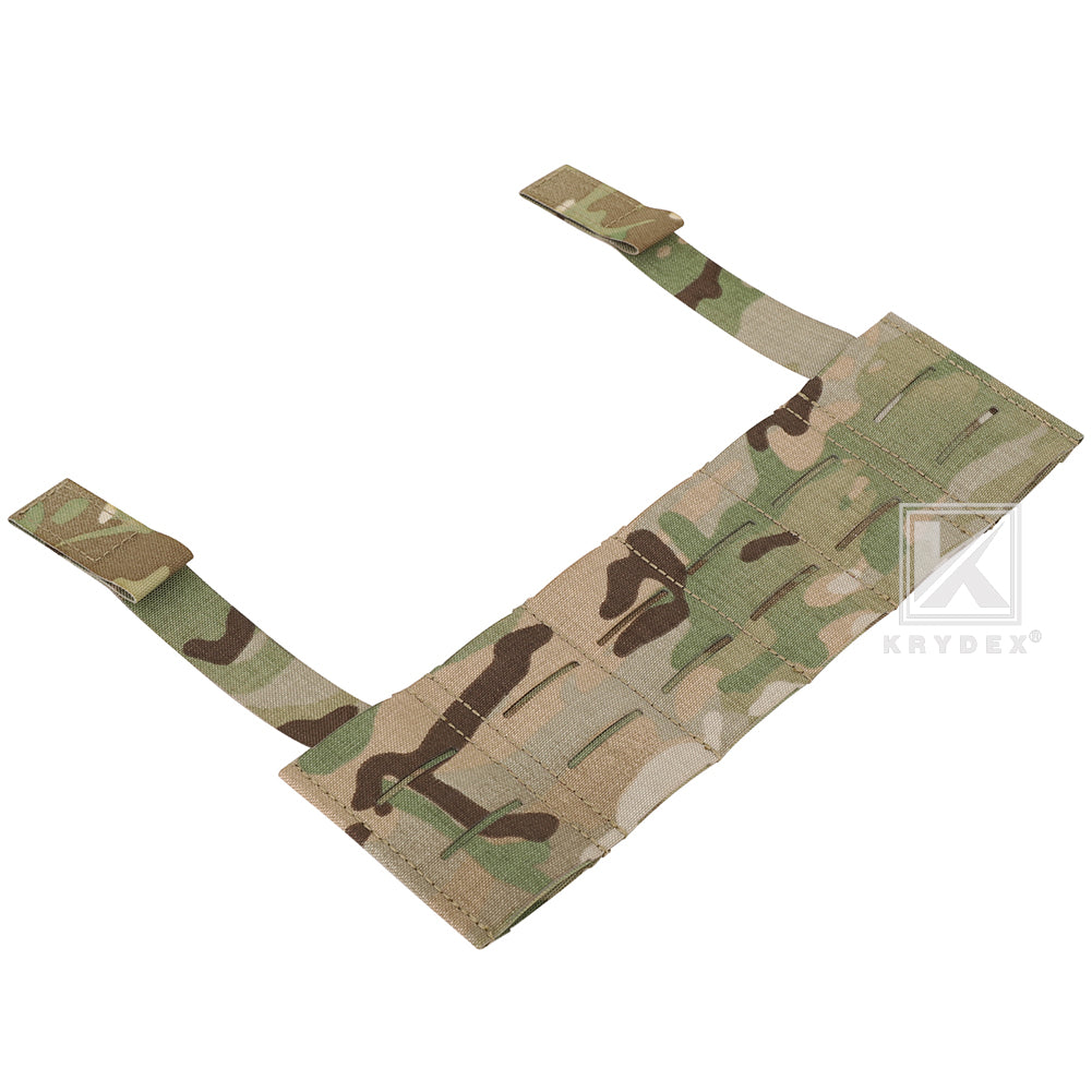 Krydex Tactical Chest Rig MOLLE Panel Front Chest Holder Bridge Phone Mount for D3CR MK3 MK4 UW SOP Rigs