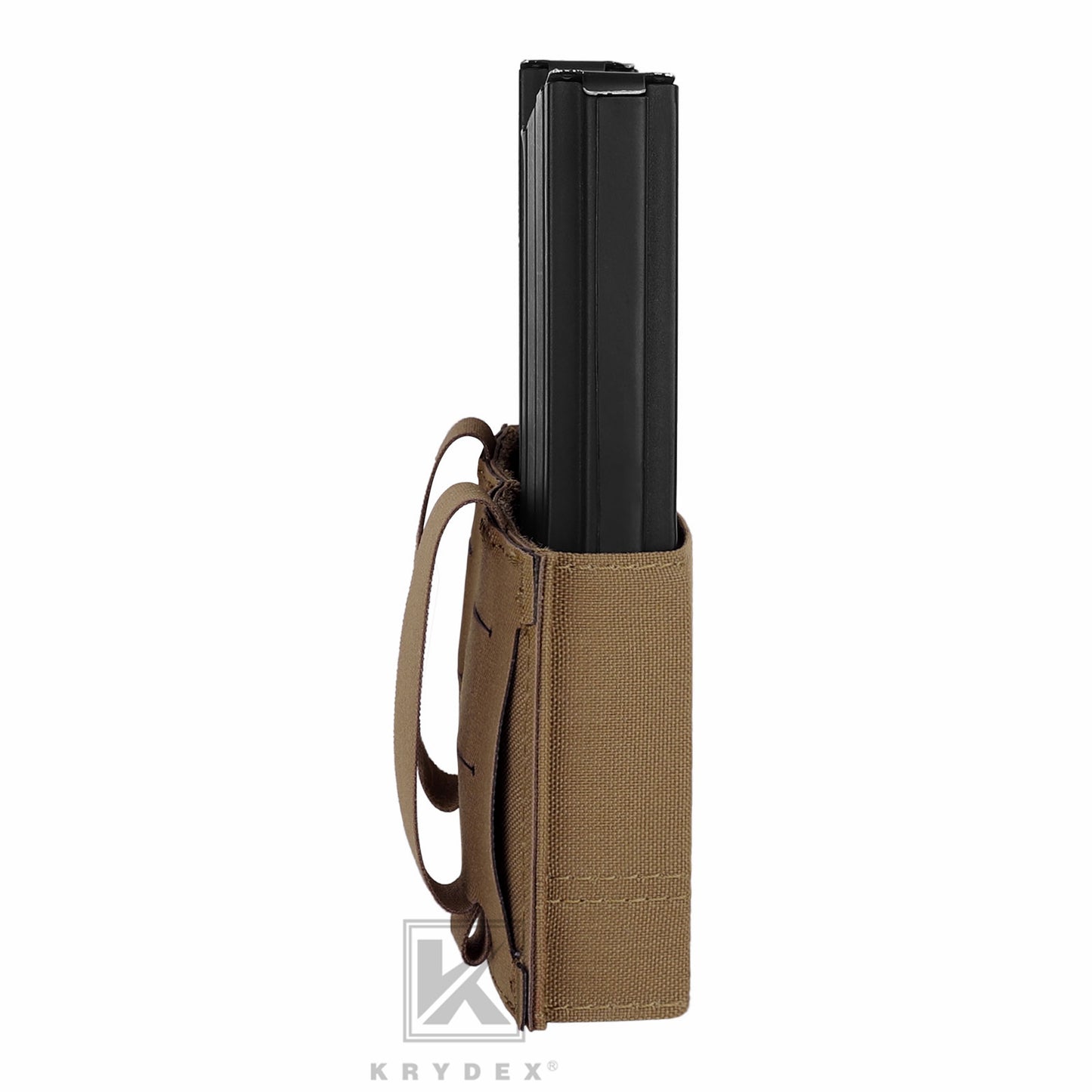 Krydex Tactical 5.56 Double Magazine Pouch M4 Mag Holder Duty Belt & Molle Compatible