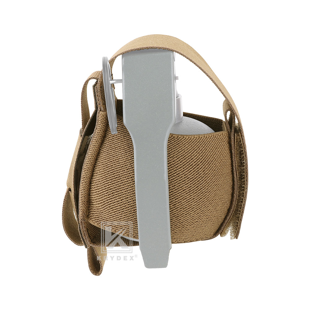 Krydex Tactical Elastic Frag Grenade Pouch MOLLE PALS & Belt system