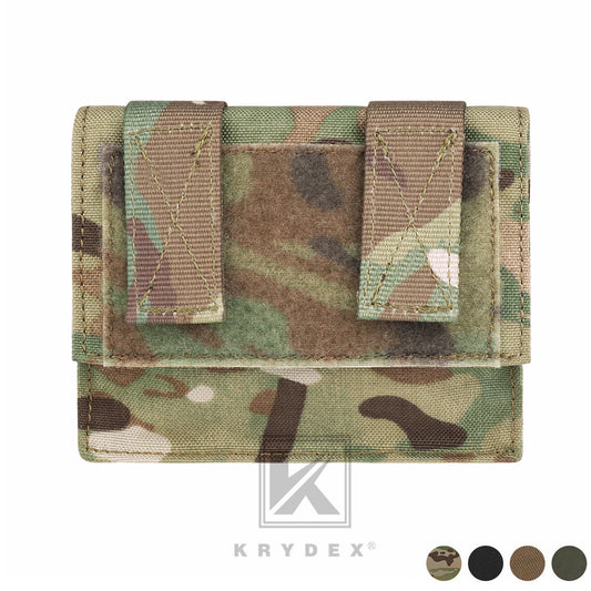 Krydex Tactical Helmet Counterweight Pouch NVG Battery Carrier Removable Holder Helmet Rear Pouch for OPS FAST BJ PJ MH Helmets