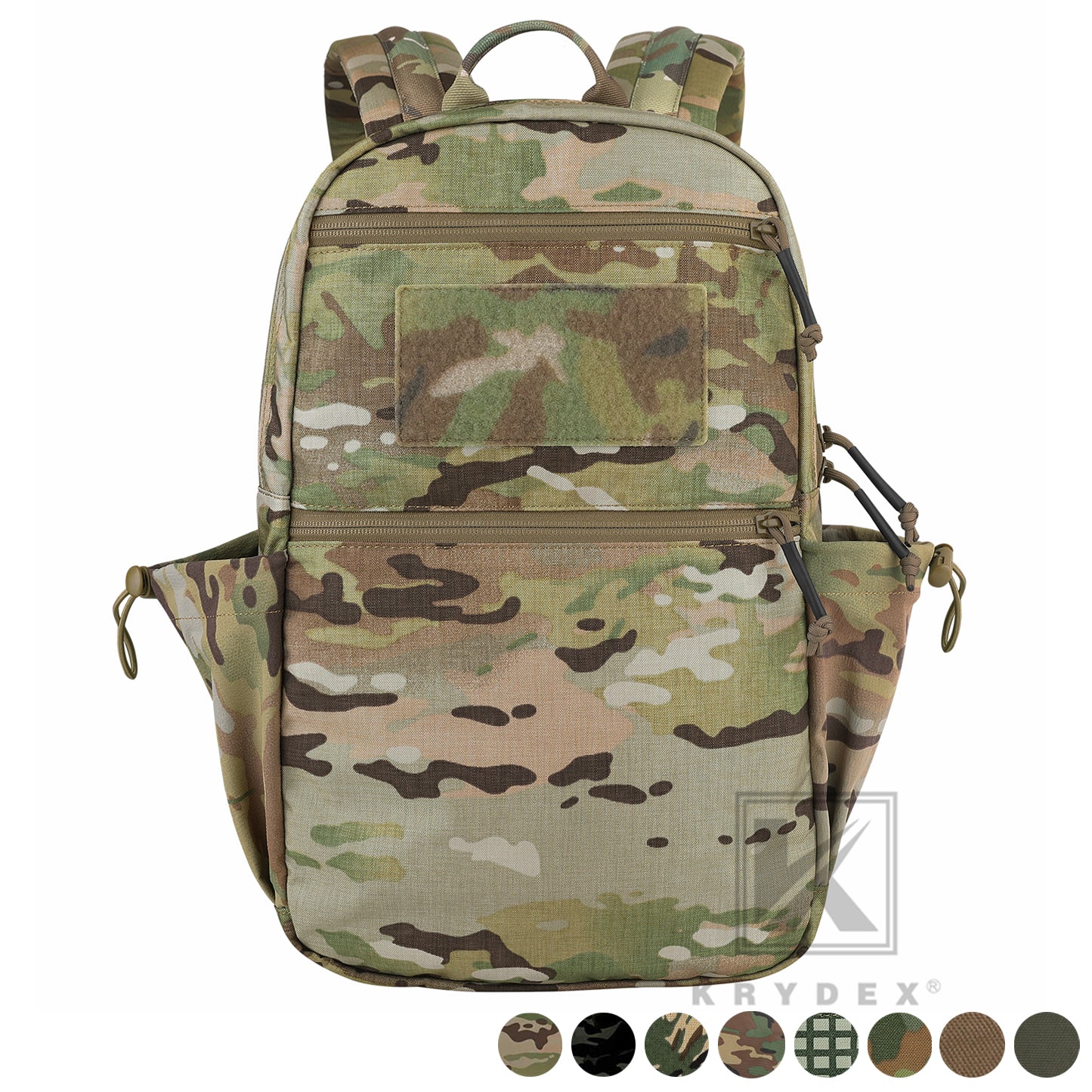 KRYDEX 14L Tactical Daypack – Lightweight EDC Backpack, Water Resistant, Laptop Compartment