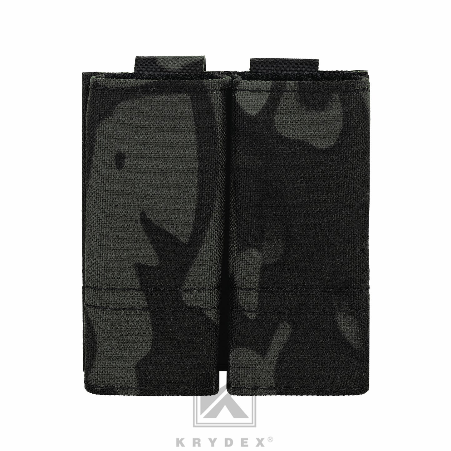 Krydex Tactical 9MM Pistol Magazine Pouch Double Stack .40 45 ACP Pistol Mag Holder Duty Belt & Molle Compatible