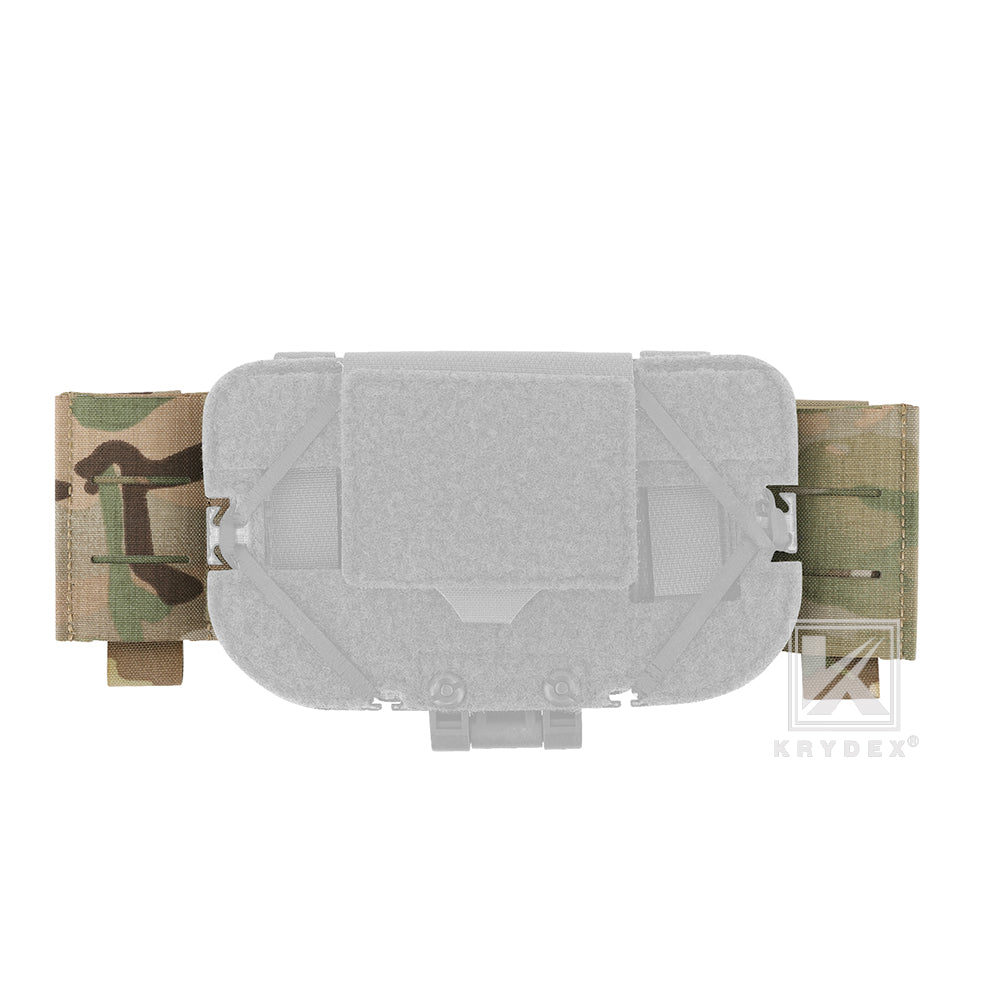 Krydex Tactical Chest Rig MOLLE Panel Front Chest Holder Bridge Phone Mount for D3CR MK3 MK4 UW SOP Rigs