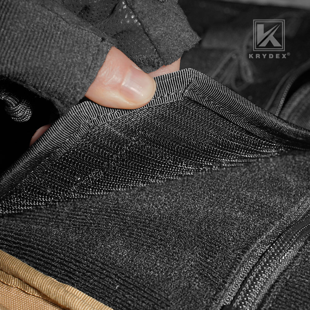 Krydex Tactical Hook Backed Organizer Panel Admin Insert EDC Pouch for Backpack Range Bag Accessory organizer Outdoor survival gear panel