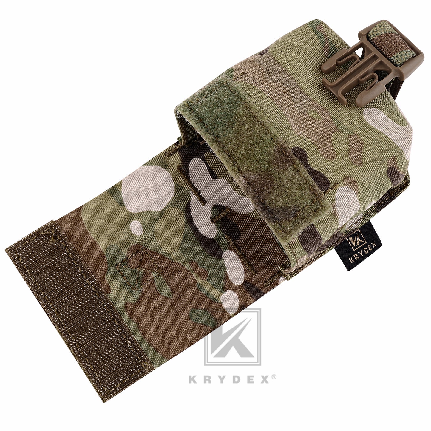 KRYDEX Tactical Frag Grenade Pouch MOLLE PALS & Belt System Small Handy EDC Glove Pouch
