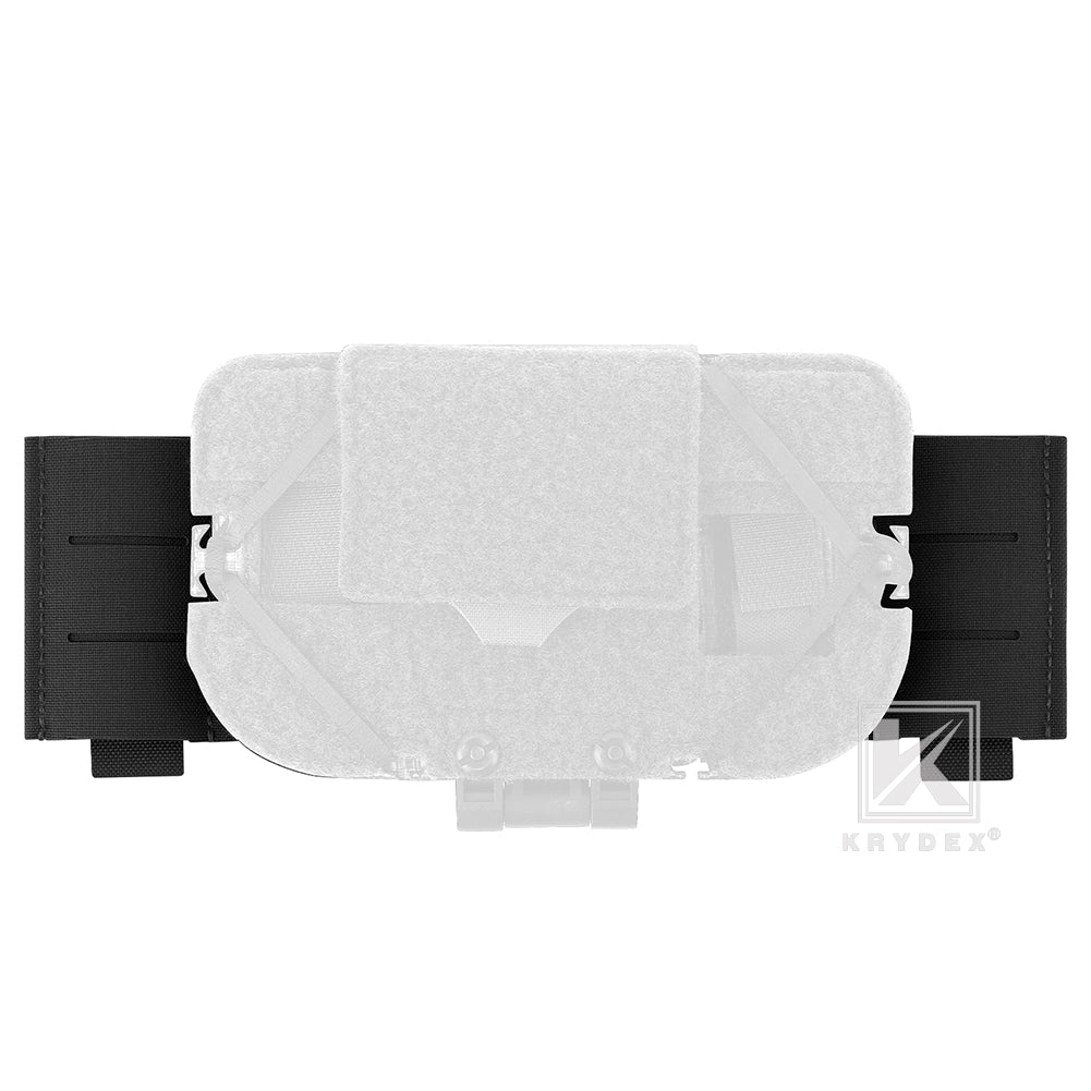Krydex Tactical Chest Rig MOLLE Panel Front Chest Holder Bridge Phone Mount for D3CR MK3 MK4 UW SOP Rigs