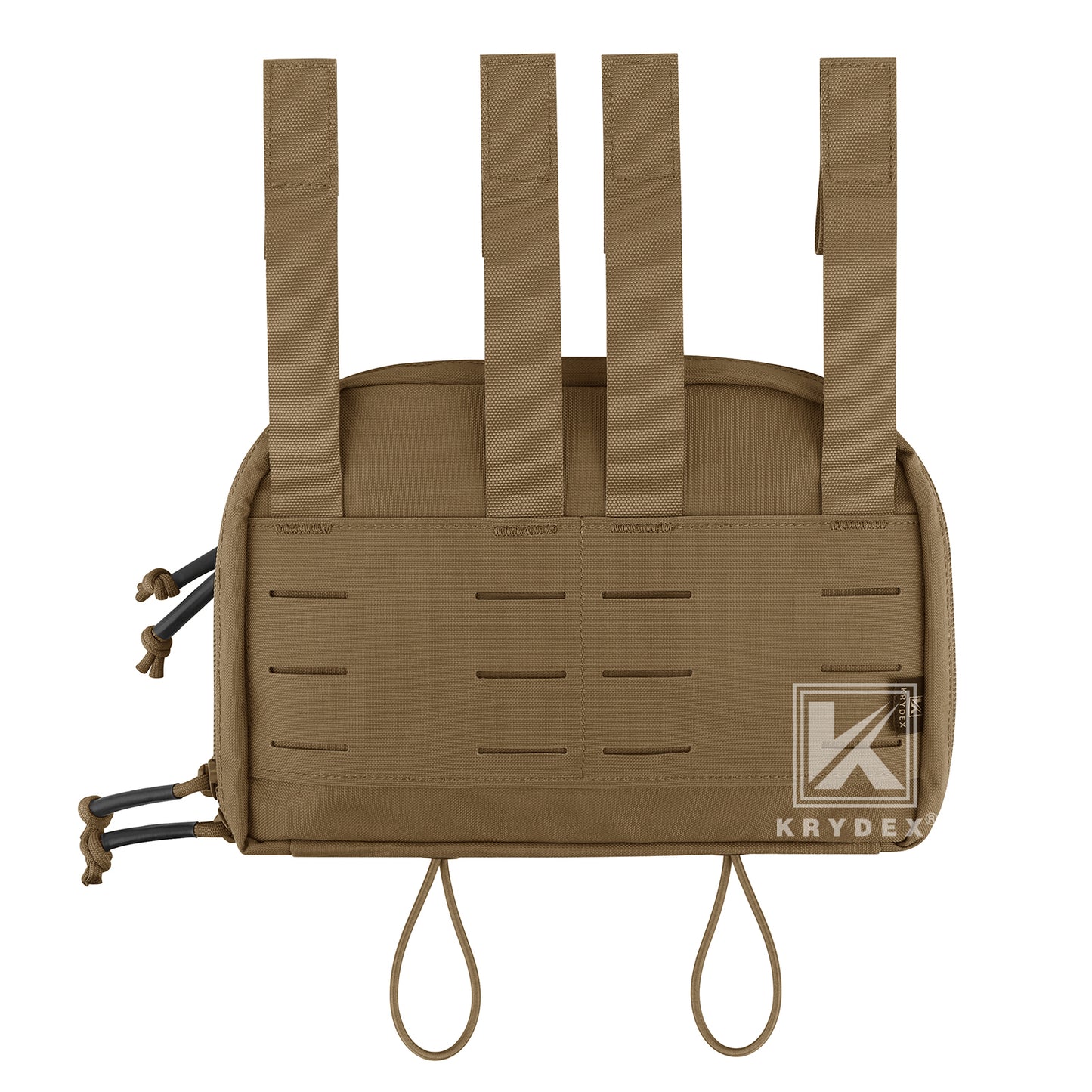 Krydex Tactical GP Pouch Modular MOLLE Utility Pouch Front Pocket for Vest and Chest Rig