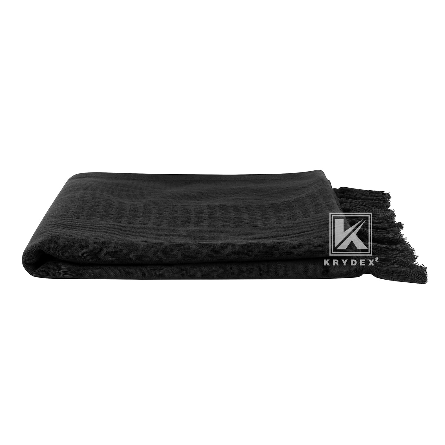 Krydex Tactical Scarf Headwrap Facecover Cotton Shemagh Breathable Balaclava Face Mask Neck Gaiter 43” x 43”